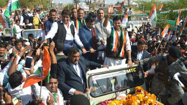 अजमेर-अलवर कांग्रेस को बड़ी बढ़त, मांडलगढ़ में जीत